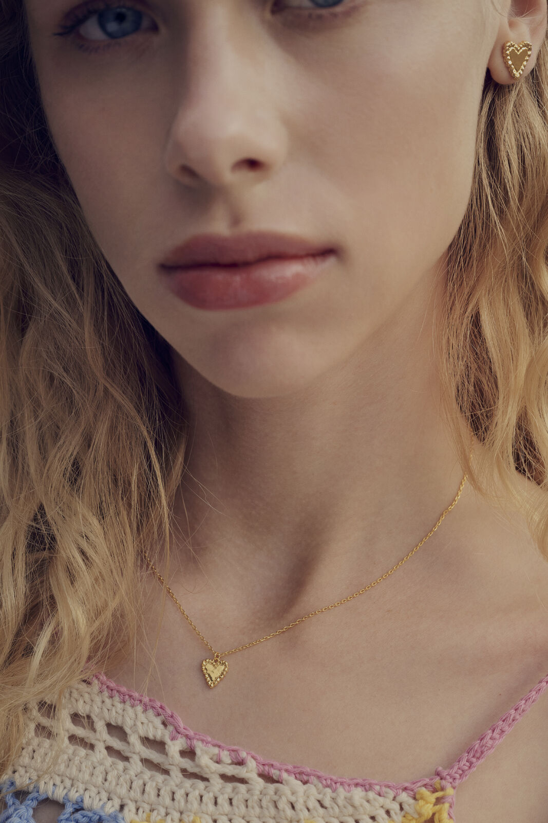 Fatale halskæde - forgyldt